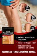 🌿 Pack 36 Patches para o Cuidado das Veias – Alívio Natural e Conforto Diário