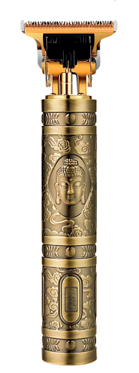 ✨ Maquineta Cortapelos Profissional com Design Buda Estilo com Propósito. Precisão com Alma.