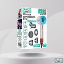 🌬️ Secador Supersónico 5 em 1 – Edição Cor Pastel Potência, Estilo e Tecnologia Para um Cabelo Perfeito Todos os Dias